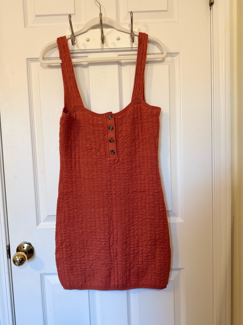 FP Beach Knit Mini Dress Beach Coverup